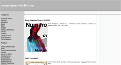 Desktop Screenshot of cosmetiques-bio-lot.com